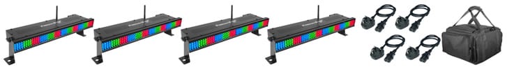Wireless Battery powered uplighter Strip kit (RGB)