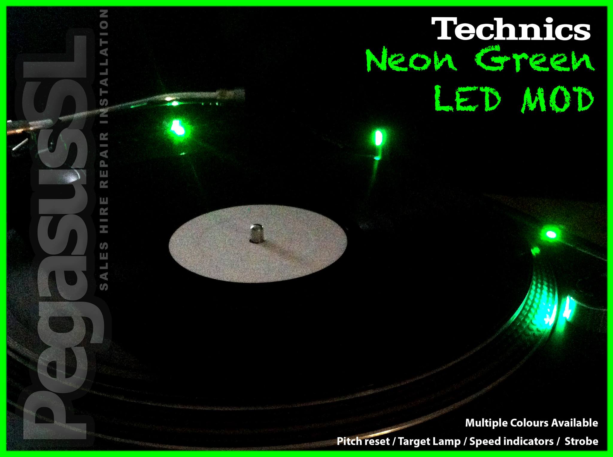 technics LED modification