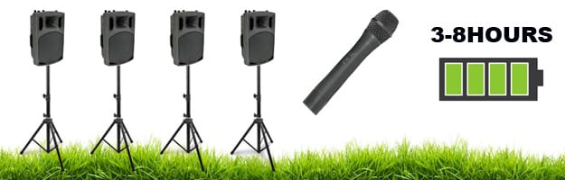 Outdoor ceremony PA System 2