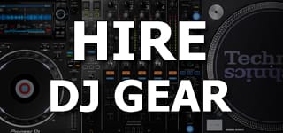 DJ gear hire