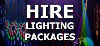 party lighting hire